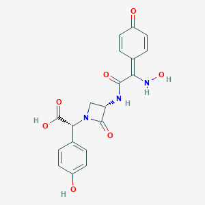 molecular formula C19H17N3O7 B141312 诺卡菌素 E CAS No. 63555-59-9