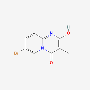 molecular formula C9H7BrN2O2 B14131244 7-Bromo-2-hydroxy-3-methyl-4H-pyrido[1,2-a]pyrimidin-4-one 