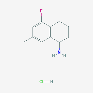 5-Fluoro-1,2,3,4-tetrahydro-7-methylnaphthalen-1-amine hydrochloride
