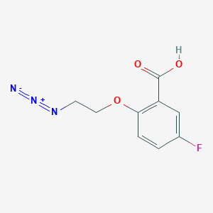 2-(2-Azidoethoxy)-5-fluorobenzoic acid