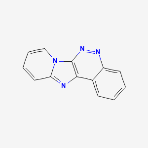 8,9,11,17-tetrazatetracyclo[8.7.0.02,7.011,16]heptadeca-1(10),2,4,6,8,12,14,16-octaene