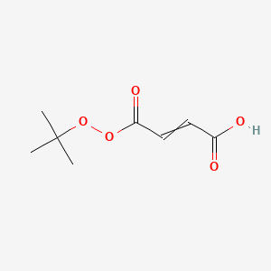 molecular formula C8H12O5 B14131357 Tert-butyl peroxymaleic acid CAS No. 24491-54-1