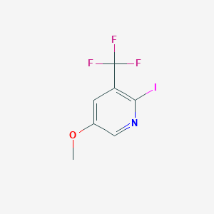 2-Iodo-5-methoxy-3-(trifluoromethyl)pyridine