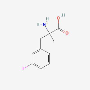 Phenylalanine, 3-iodo-alpha-methyl-