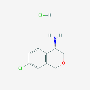 (R)-7-Chloroisochroman-4-amine hydrochloride