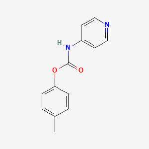 (4-Methylphenyl) N-pyridin-4-ylcarbamate