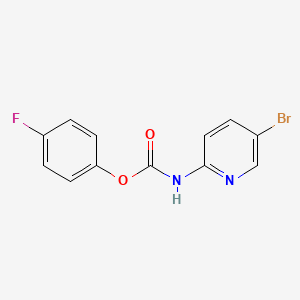 4-Fluorophenyl 5-bromopyridin-2-ylcarbamate