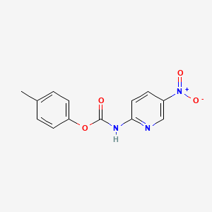 molecular formula C13H11N3O4 B1413152 4-Methylphenyl 5-nitropyridin-2-ylcarbamate CAS No. 1989954-39-3