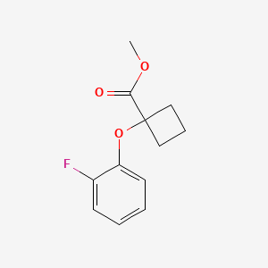 Methyl 1-(2-fluorophenoxy)cyclobutanecarboxylate
