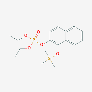 Diethyl 1-[(trimethylsilyl)oxy]naphthalen-2-yl phosphate