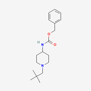 Benzyl (1-neo-pentylpiperidin-4-yl)carbamate