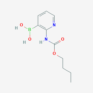 [2-(Butoxycarbonylamino)pyridin-3-yl]boronic acid