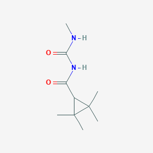 3-Methyl-1-(2,2,3,3-tetramethylcyclopropanecarbonyl)urea