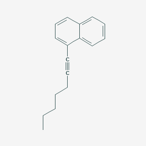 1-(Hept-1-yn-1-yl)naphthalene