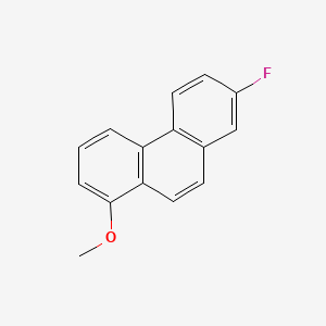 7-Fluoro-1-methoxyphenanthrene