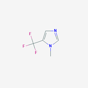 1H-Imidazole, 1-methyl-5-(trifluoromethyl)-