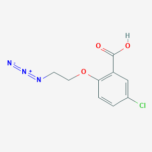 2-(2-Azidoethoxy)-5-chlorobenzoic acid