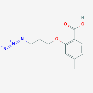 2-(3-Azidopropoxy)-4-methylbenzoic acid