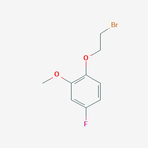 1-(2-Bromoethoxy)-4-fluoro-2-methoxybenzene