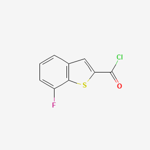 7-Fluorobenzo[b]thiophene-2-carbonyl chloride