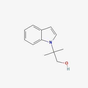 2-(1H-Indol-1-yl)-2-methylpropan-1-ol