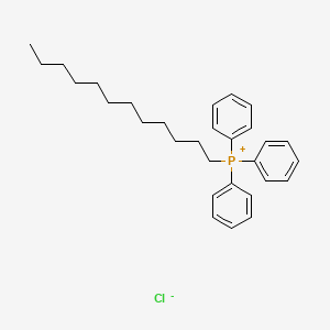 Dodecyl(triphenyl)phosphanium;chloride