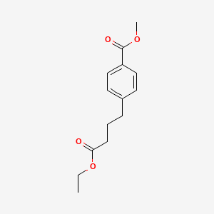 Methyl 4-(4-ethoxy-4-oxobutyl)benzoate