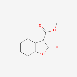 Methyl 2-oxooctahydro-1-benzofuran-3-carboxylate