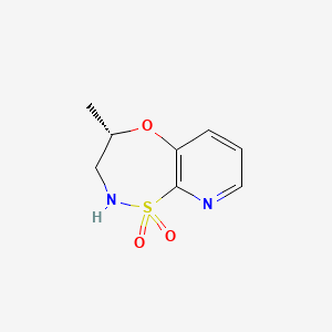 (4S)-4-Methyl-3,4-dihydro-2H-pyrido[3,2-b][1,4,5]oxathiazepine 1,1-dioxide