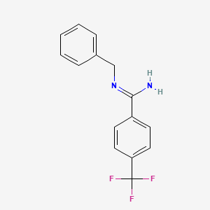 N-Benzyl-4-trifluoromethyl-benzamidine