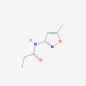 2-iodo-N-(5-methylisoxazol-3-yl)acetamide