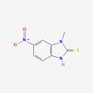 1-Methyl-6-nitro-1,3-dihydro-2H-benzo[d]imidazole-2-thione