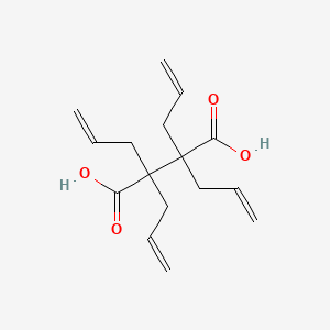 molecular formula C16H22O4 B14132312 (Tetrapropenyl)succinic acid CAS No. 27859-58-1