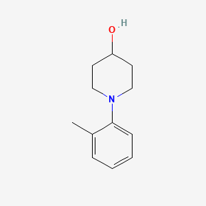 molecular formula C12H17NO B14132332 1-(o-Tolyl)piperidin-4-ol 