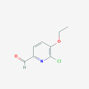 6-Chloro-5-ethoxypyridine-2-carbaldehyde