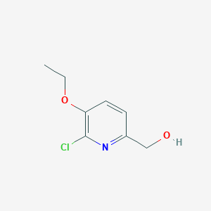molecular formula C8H10ClNO2 B1413245 (6-氯-5-乙氧基吡啶-2-基)-甲醇 CAS No. 2169607-03-6