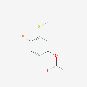 2-Bromo-5-(difluoromethoxy)thioanisole