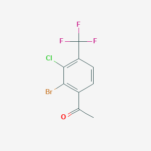 2'-Bromo-3'-chloro-4'-(trifluoromethyl)acetophenone