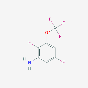 2,5-Difluoro-3-(trifluoromethoxy)aniline