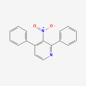 3-Nitro-2,4-diphenylpyridine