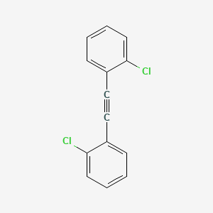 Benzene, 1,1'-(1,2-ethynediyl)bis[2-chloro-