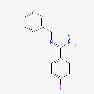 N-Benzyl-4-iodobenzenecarboximidamide