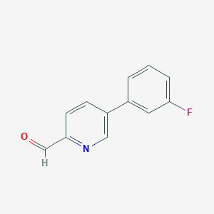 5-(3-Fluorophenyl)pyridine-2-carbaldehyde