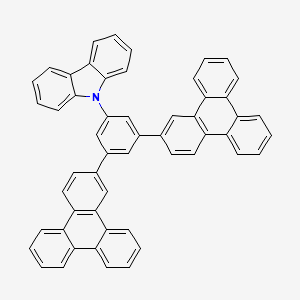 9-(3,5-Di(triphenylen-2-yl)phenyl)-9H-carbazole