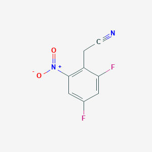 2,4-Difluoro-6-nitrophenylacetonitrile