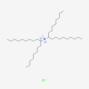 N,N-Dimethyl-N-(octadecan-9-yl)octadecan-9-aminium chloride