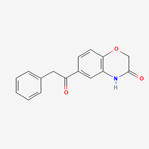 6-(Phenylacetyl)-2H-1,4-benzoxazin-3(4H)-one