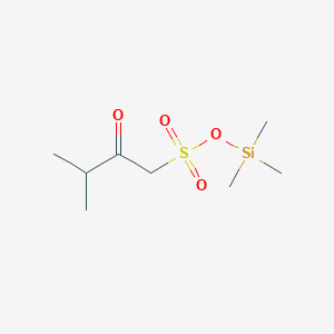 Trimethylsilyl 3-methyl-2-oxobutane-1-sulfonate