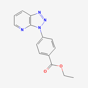 Ethyl 4-(3H-[1,2,3]triazolo[4,5-b]pyridin-3-yl)benzoate