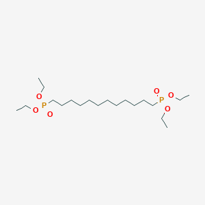 molecular formula C20H44O6P2 B14133082 Diethyl-(12-phosphonododecyl)phosphonate 